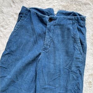 Caron Callahan Indigo Blue Casual Chinos